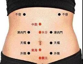 Abdominal massage or rubbing has the following benefits